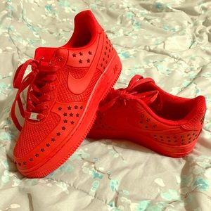 Red and Black Nike’s